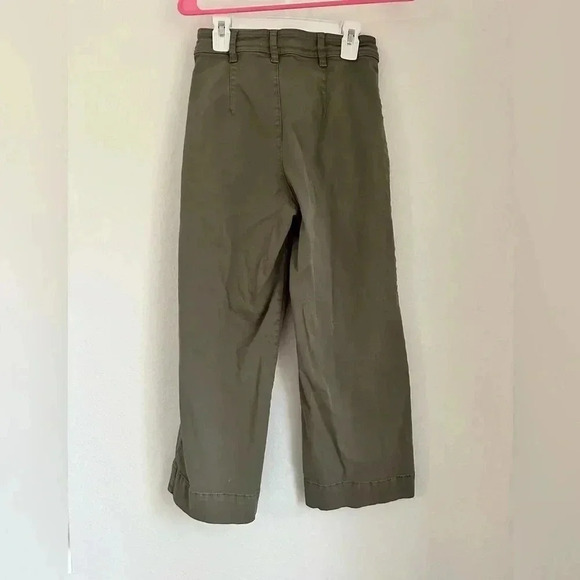 Marine Layer Bridget Crop Pant - Dusty Olive - 0 Petite - Picture 7 of 9